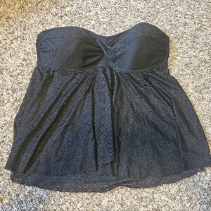 Strapless Tankini Swim Top